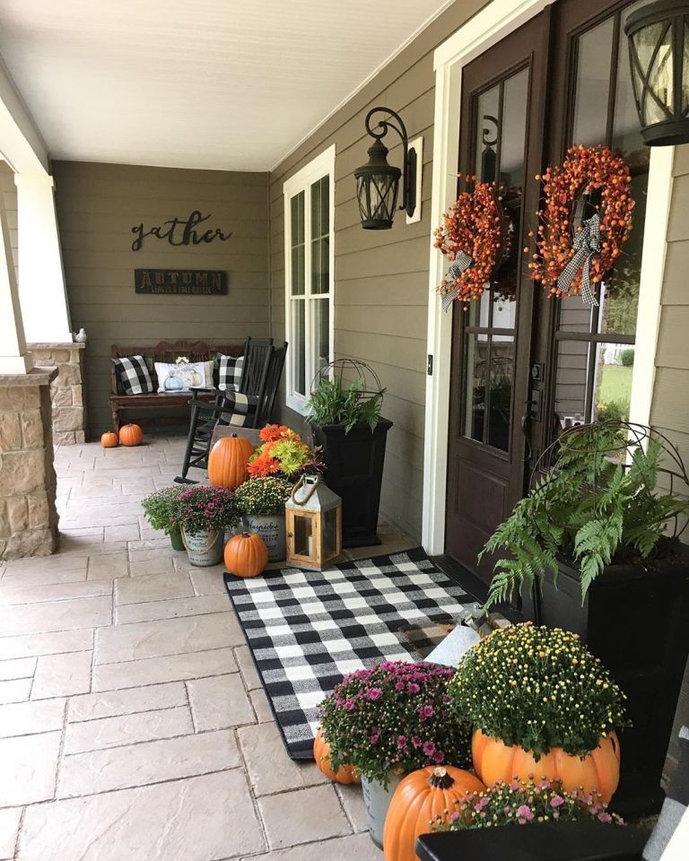 fall front porch decor ideas fall front porch decor ideas