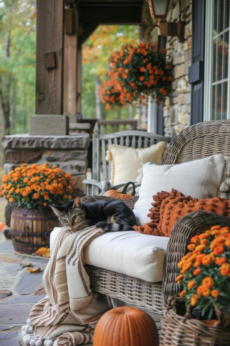 fall front porch decor ideas fall front porch decor ideas