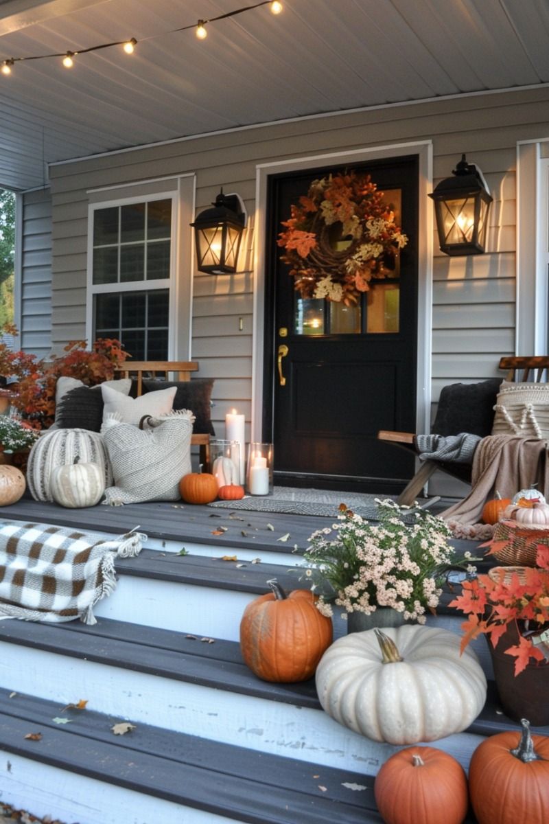 fall front porch decor ideas fall front porch decor ideas