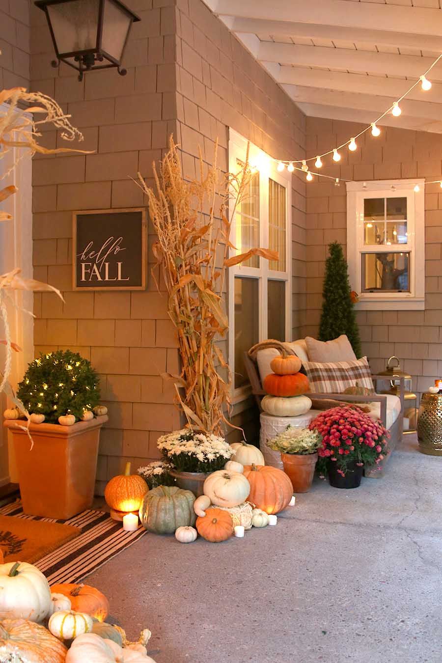 fall front porch decor ideas fall front porch decor ideas
