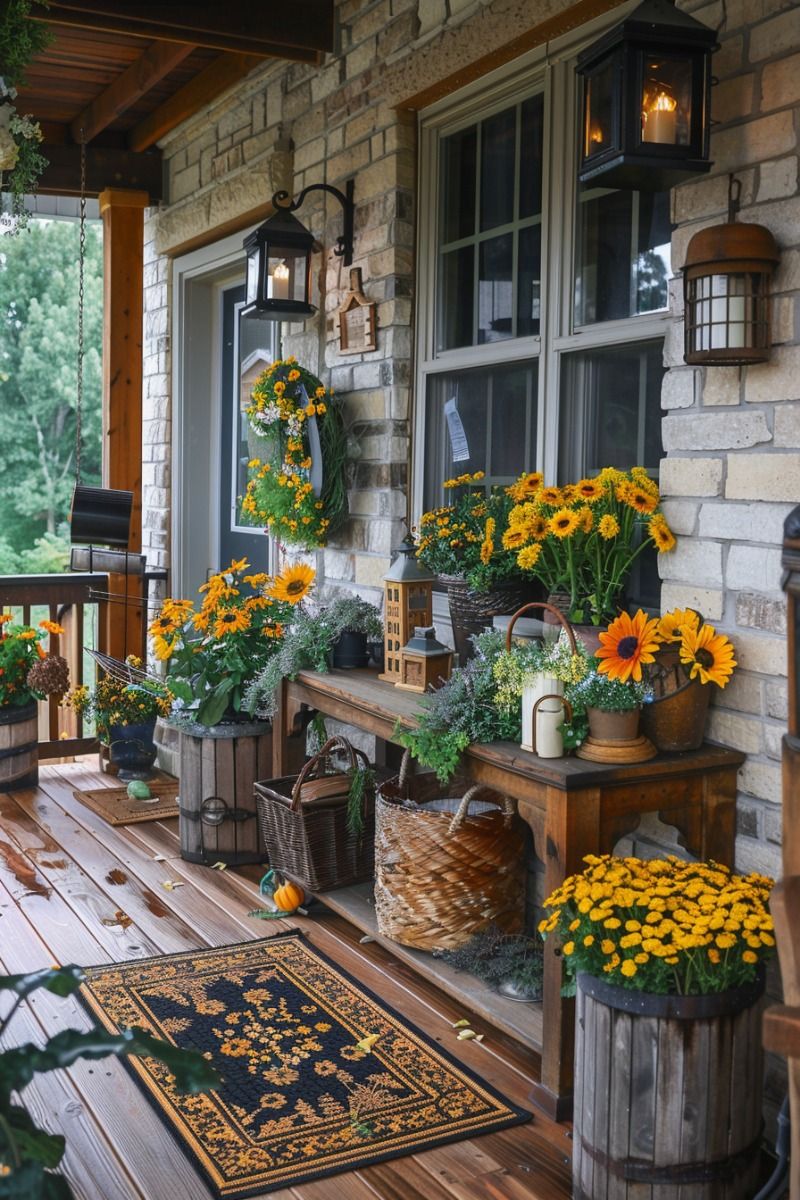 fall front porch decor ideas fall front porch decor ideas