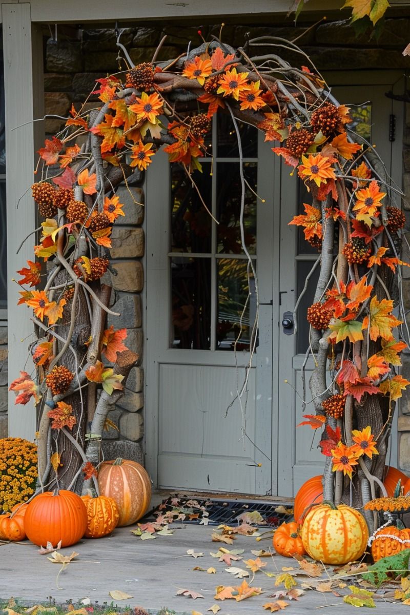 fall front porch decor ideas fall front porch decor ideas