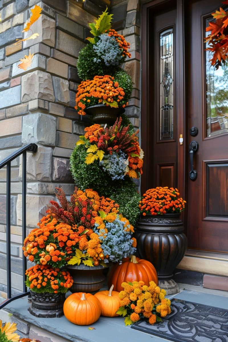 fall front porch decor ideas fall front porch decor ideas