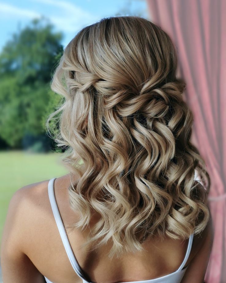 Half Up Half Down Homecoming Hairstyles