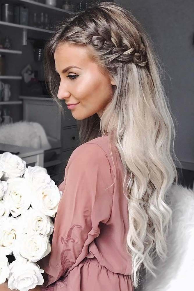 Half Up Half Down Homecoming Hairstyles