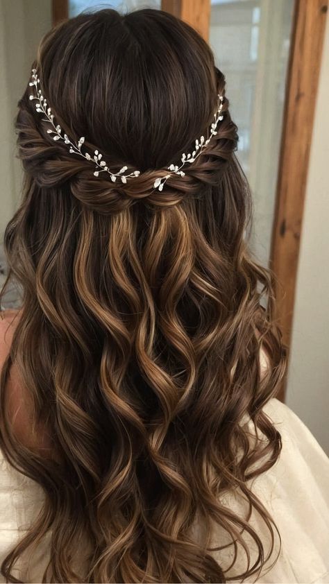 Half Up Half Down Homecoming Hairstyles
