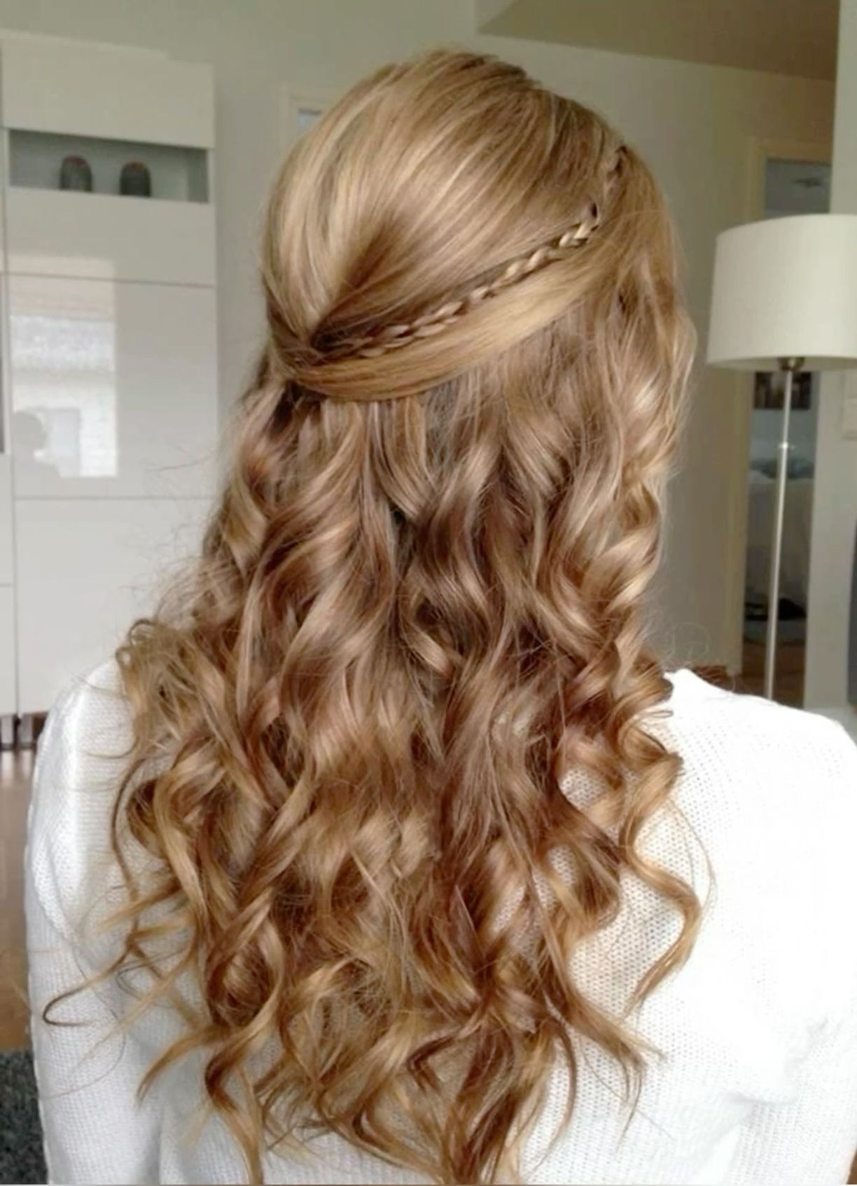 Half Up Half Down Homecoming Hairstyles
