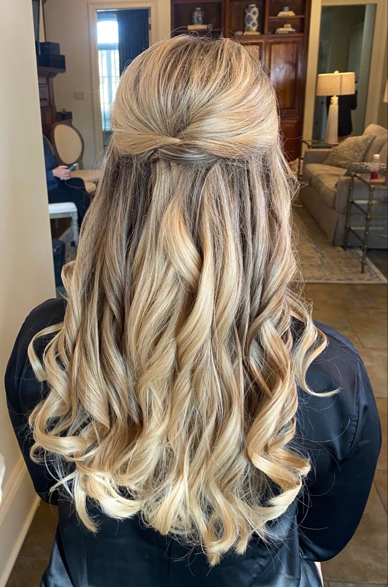 Half Up Half Down Homecoming Hairstyles