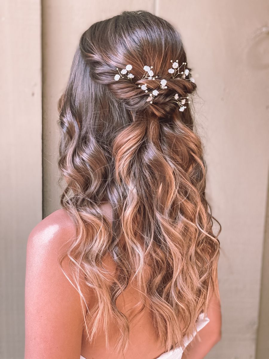 Half Up Half Down Homecoming Hairstyles