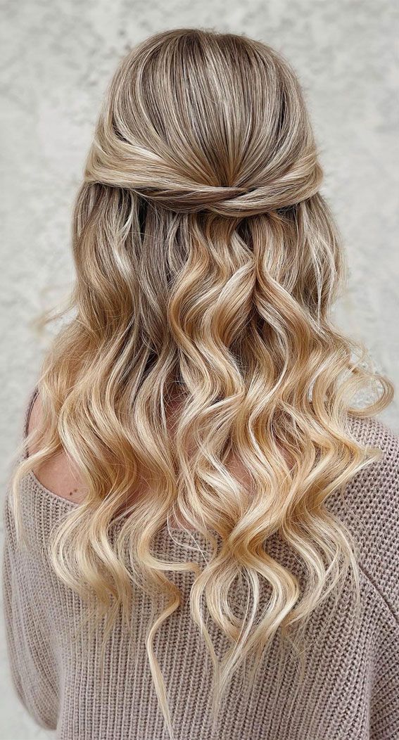 Half Up Half Down Homecoming Hairstyles