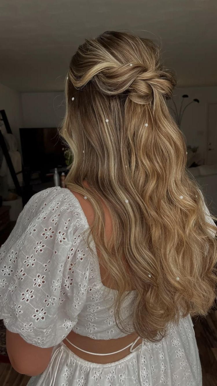 Half Up Half Down Homecoming Hairstyles