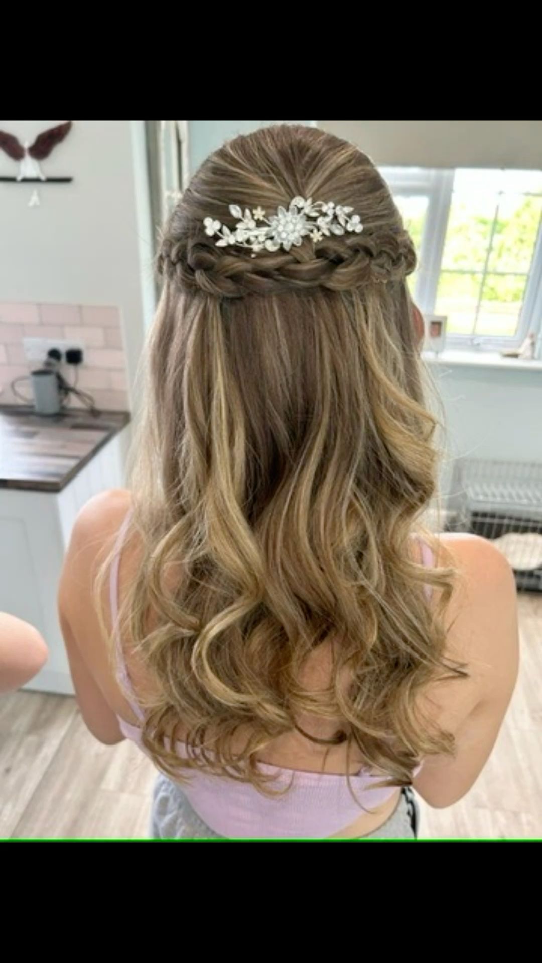 Half Up Half Down Homecoming Hairstyles