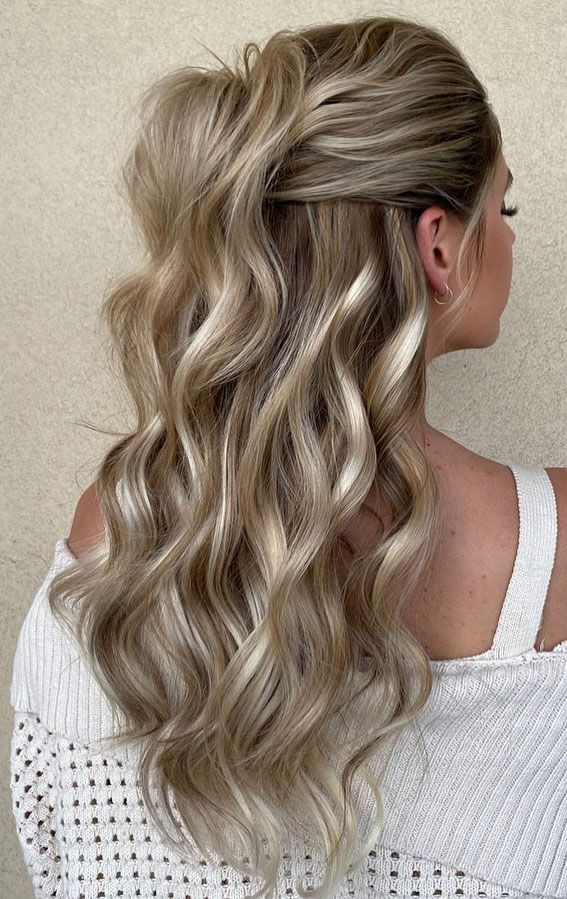 Half Up Half Down Homecoming Hairstyles