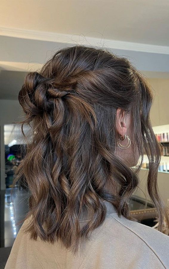 Half Up Half Down Homecoming Hairstyles