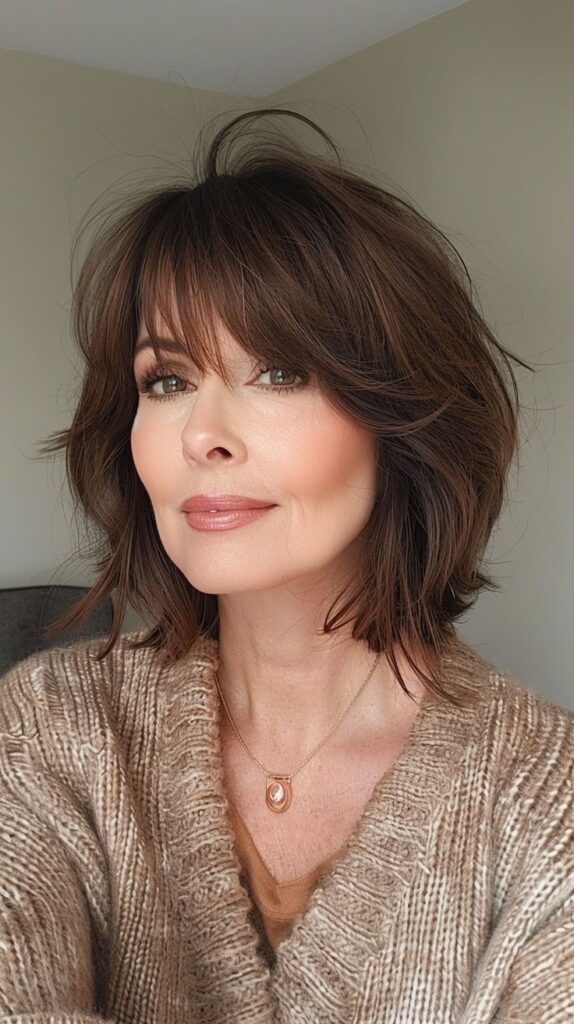 Hairstyles for Women Over 60 With Bangs Hairstyles for Women Over 60 With Bangs