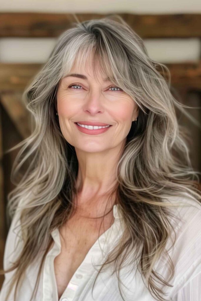 Hairstyles for Women Over 60 With Bangs Hairstyles for Women Over 60 With Bangs