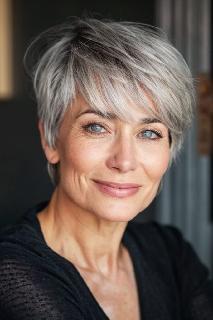 Hairstyles for Women Over 60 With Bangs Hairstyles for Women Over 60 With Bangs