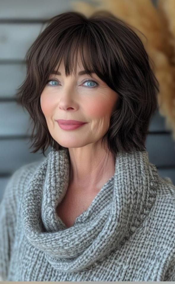Hairstyles for Women Over 60 With Bangs Hairstyles for Women Over 60 With Bangs