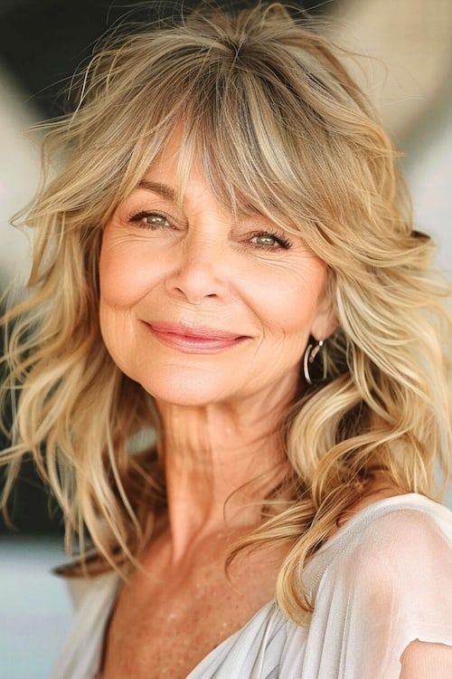 Hairstyles for Women Over 60 With Bangs Hairstyles for Women Over 60 With Bangs
