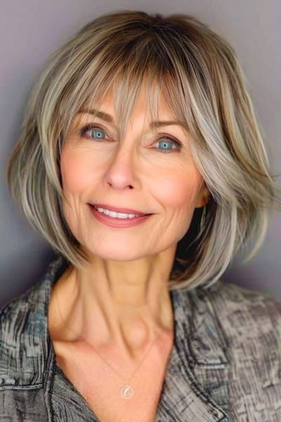 Hairstyles for Women Over 60 With Bangs Hairstyles for Women Over 60 With Bangs