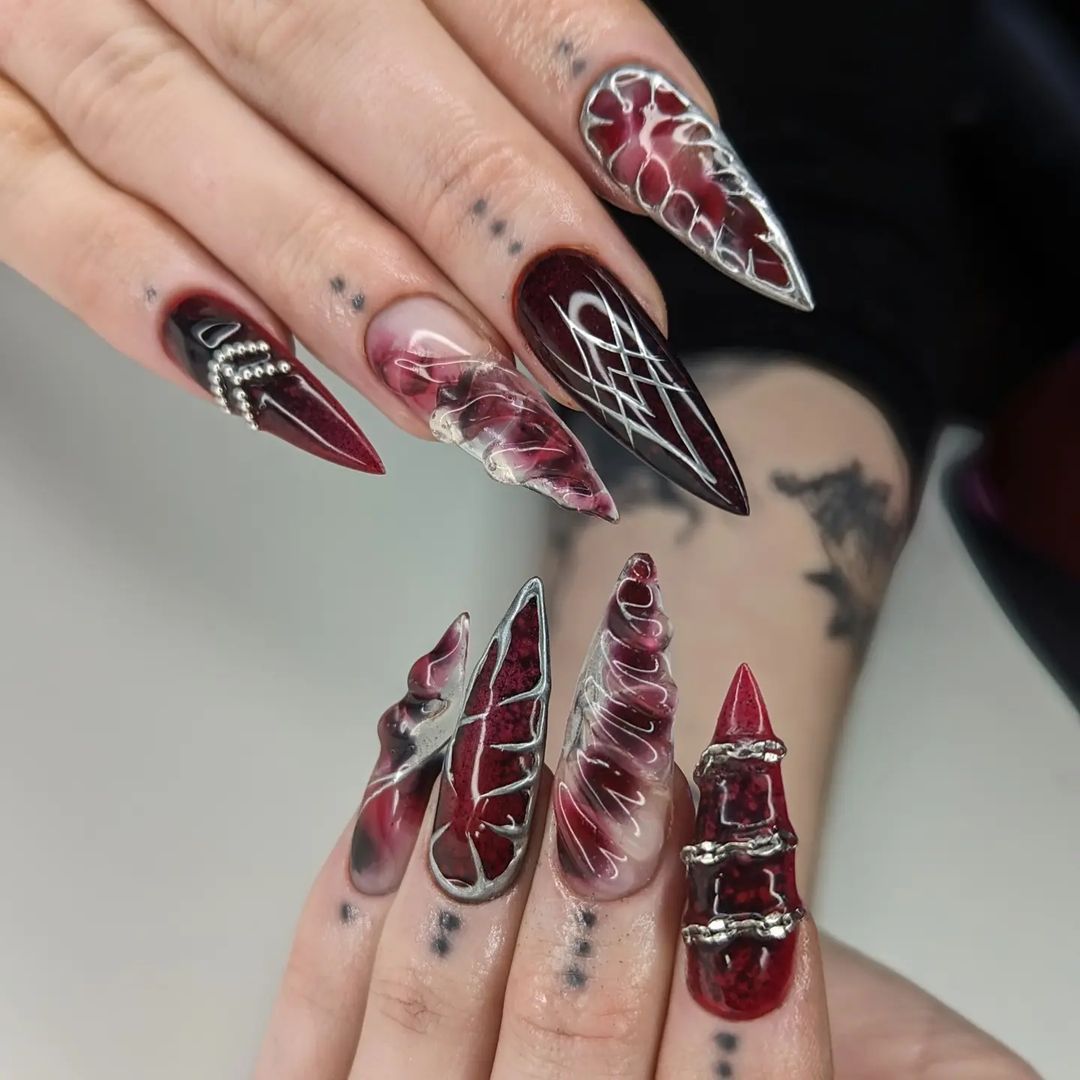 Scorpio Nail Designs Scorpio Nail Designs