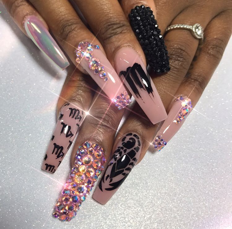 Scorpio Nail Designs Scorpio Nail Designs