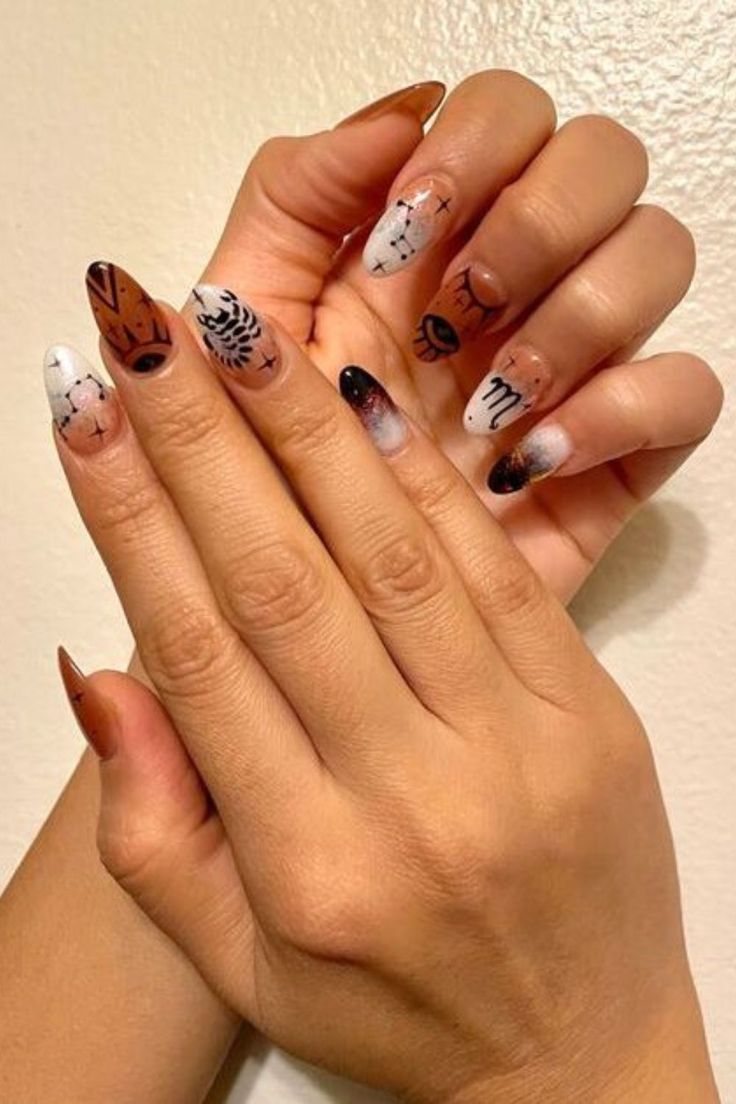 Scorpio Nail Designs Scorpio Nail Designs