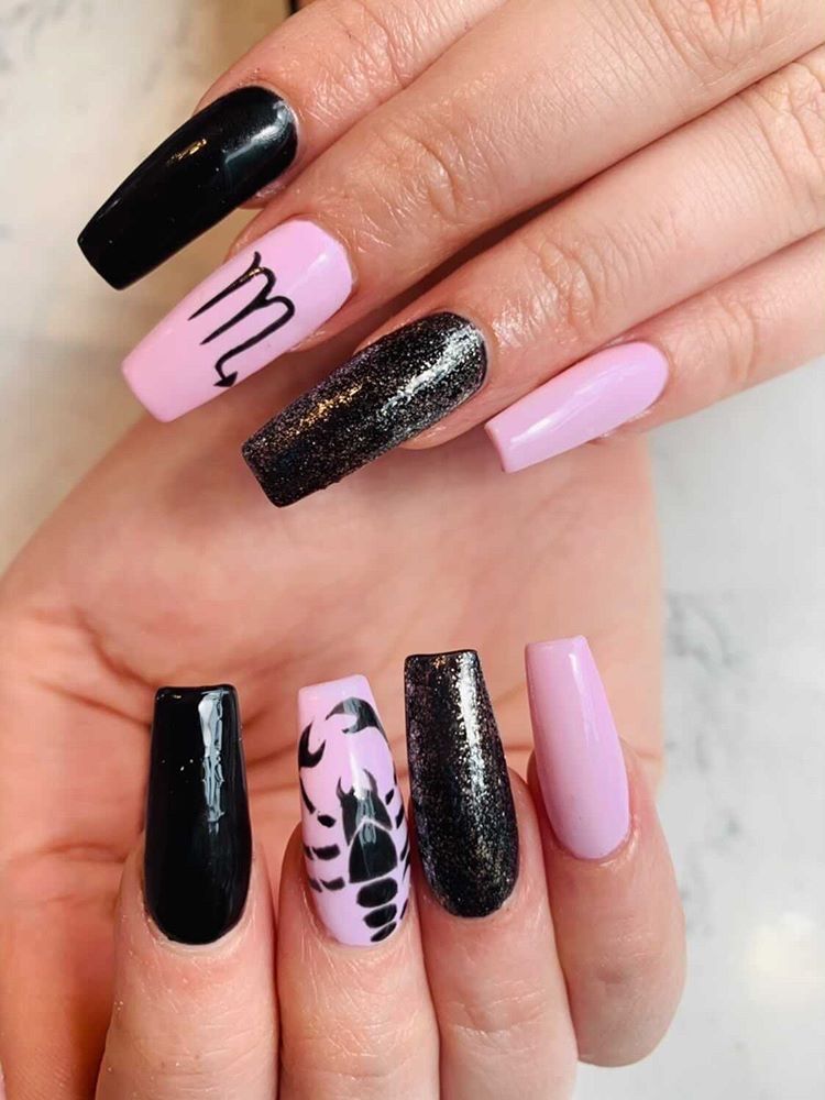 Scorpio Nail Designs Scorpio Nail Designs