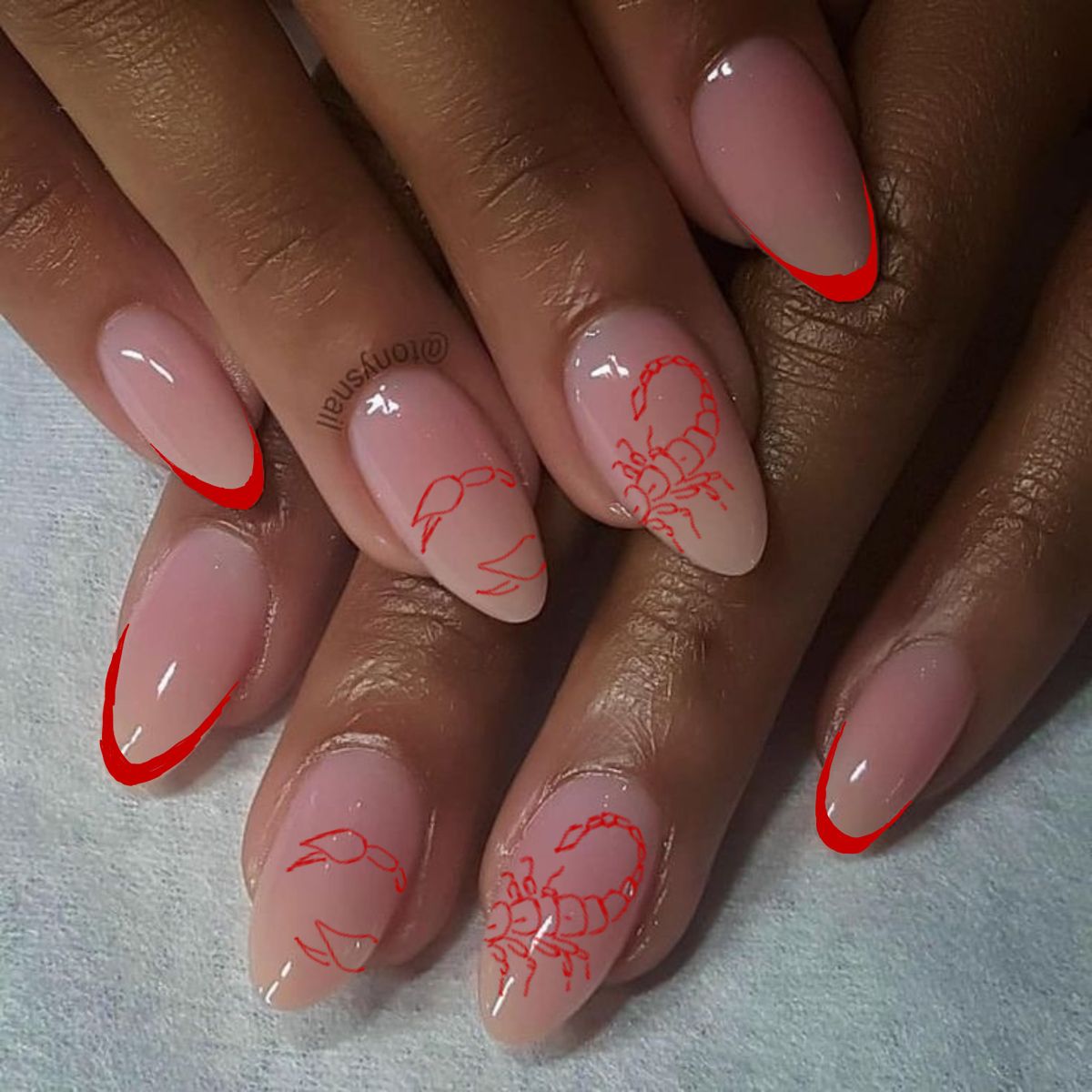 Scorpio Nail Designs Scorpio Nail Designs