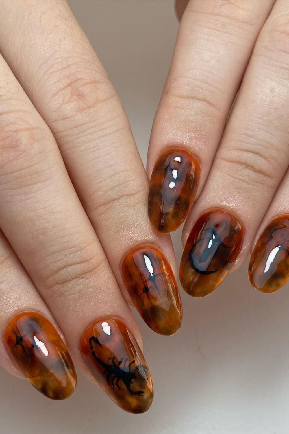Scorpio Nail Designs Scorpio Nail Designs