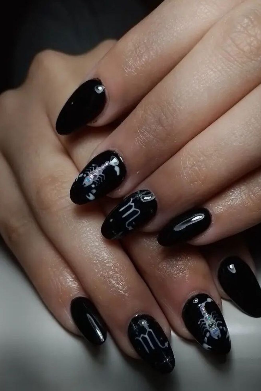 Scorpio Nail Designs Scorpio Nail Designs