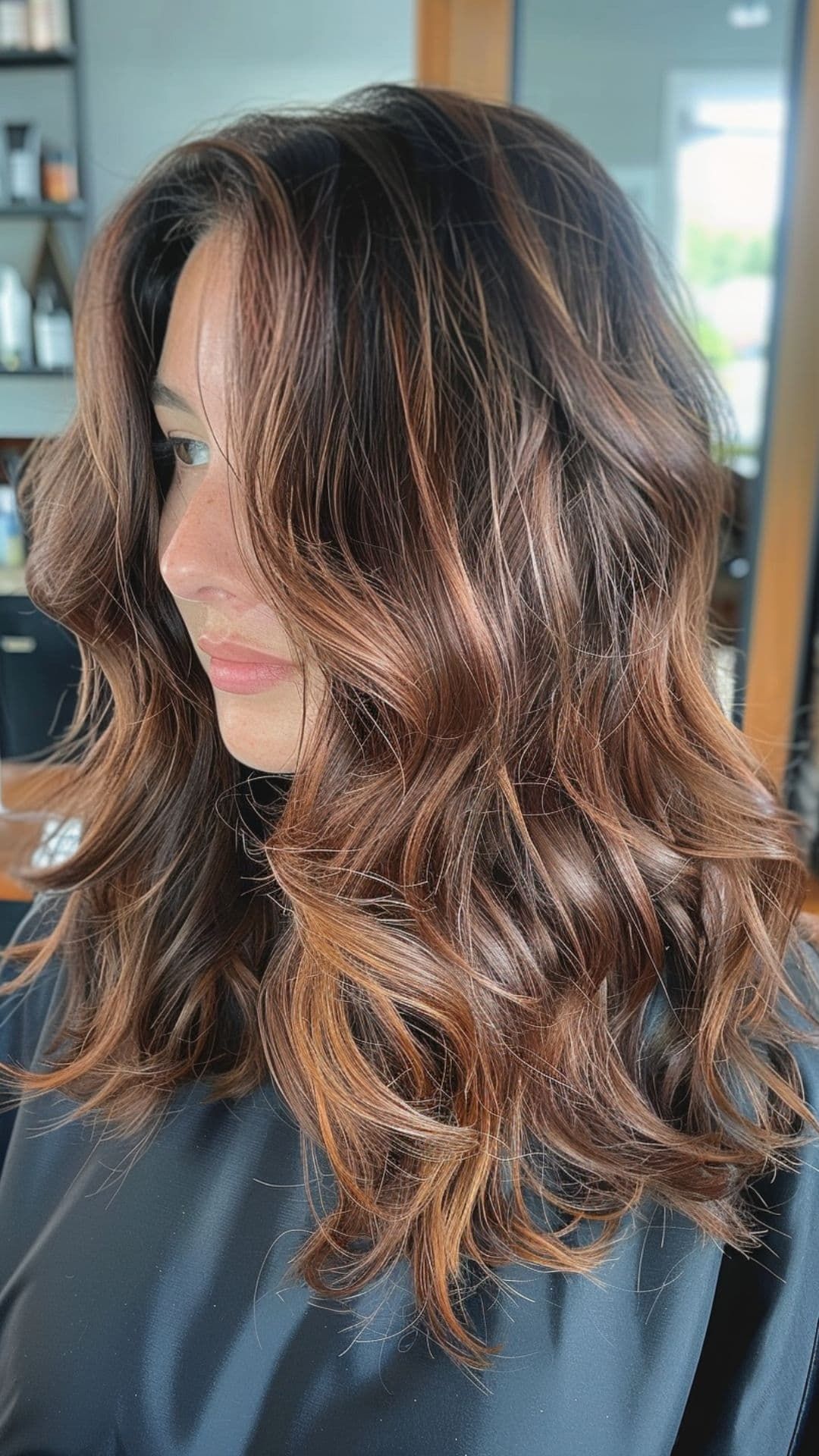 107 Stunning Auburn Highlights in Brown Hair (Short, Curly & Straight ...