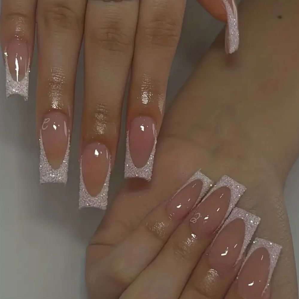 Pink Ribbon Nails Pink Ribbon Nails