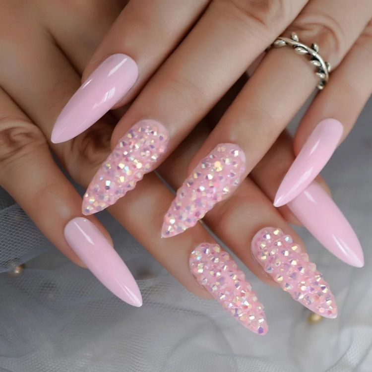 Pink Ribbon Nails Pink Ribbon Nails