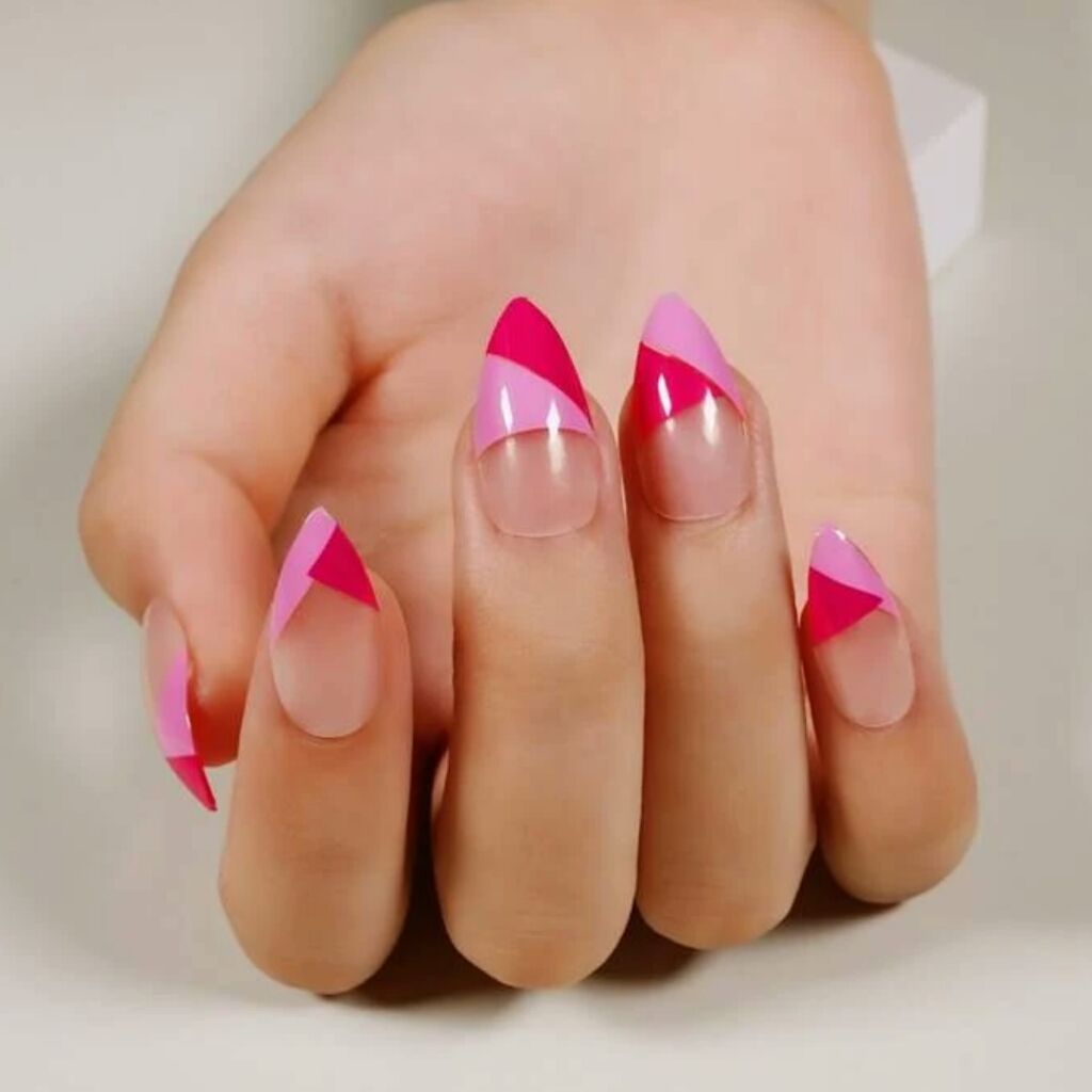 Pink Ribbon Nails Pink Ribbon Nails