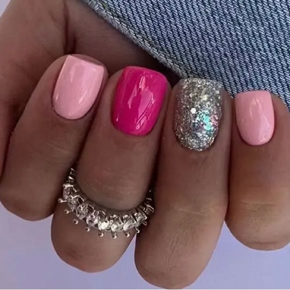 Pink Ribbon Nails Pink Ribbon Nails