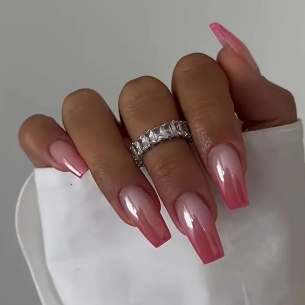 Pink Ribbon Nails Pink Ribbon Nails
