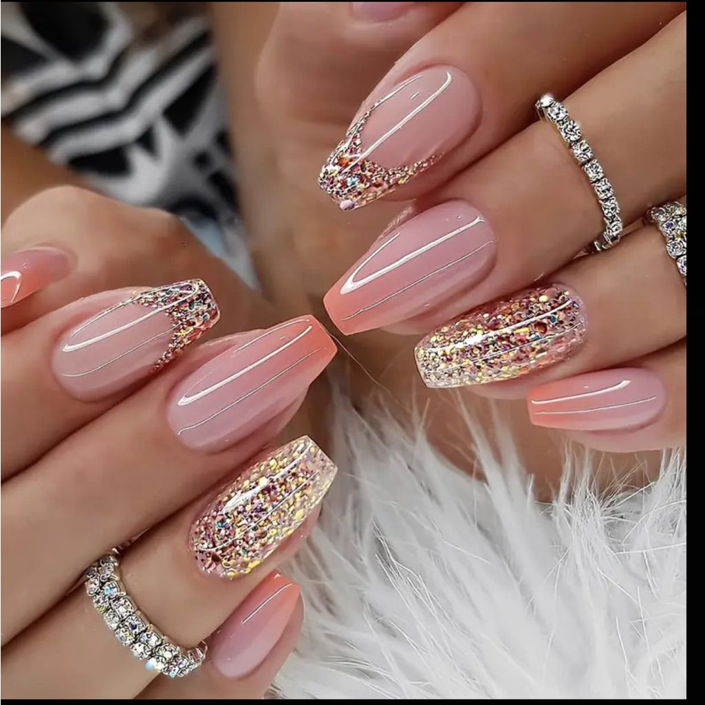 Pink Ribbon Nails Pink Ribbon Nails