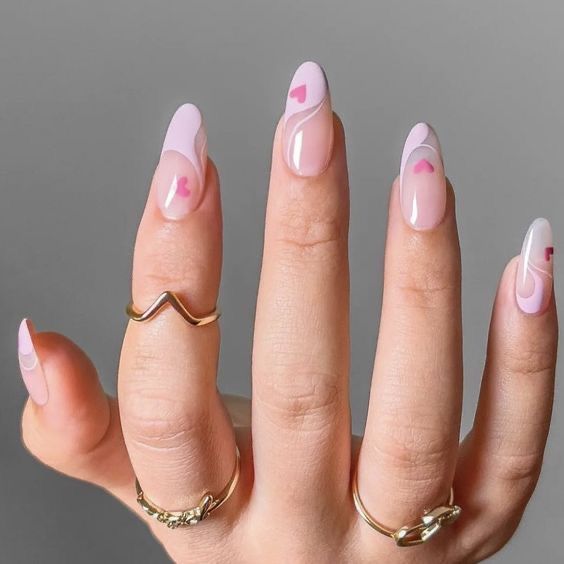 Pink Ribbon Nails Pink Ribbon Nails