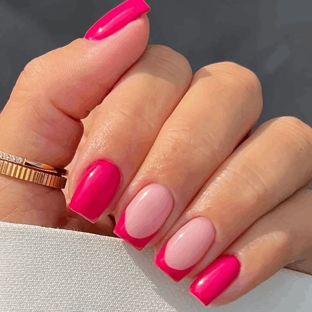 Pink Ribbon Nails Pink Ribbon Nails