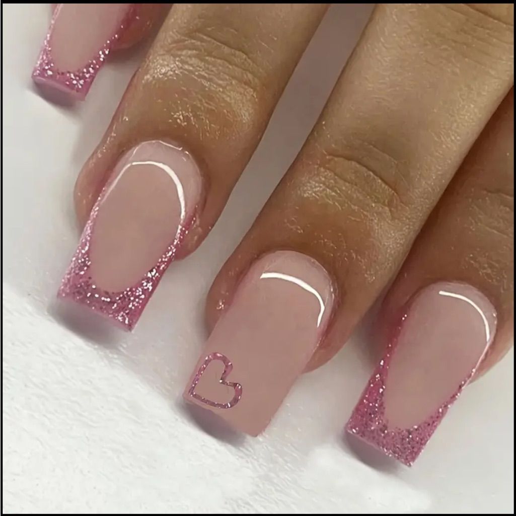 Pink Ribbon Nails Pink Ribbon Nails