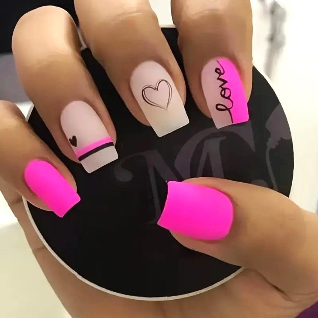 Pink Ribbon Nails Pink Ribbon Nails