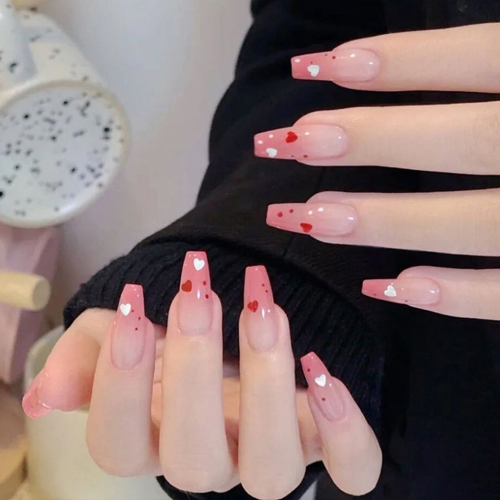 Pink Ribbon Nails Pink Ribbon Nails