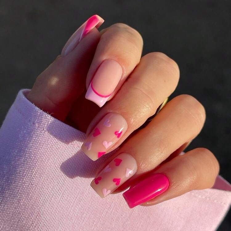 Pink Ribbon Nails Pink Ribbon Nails