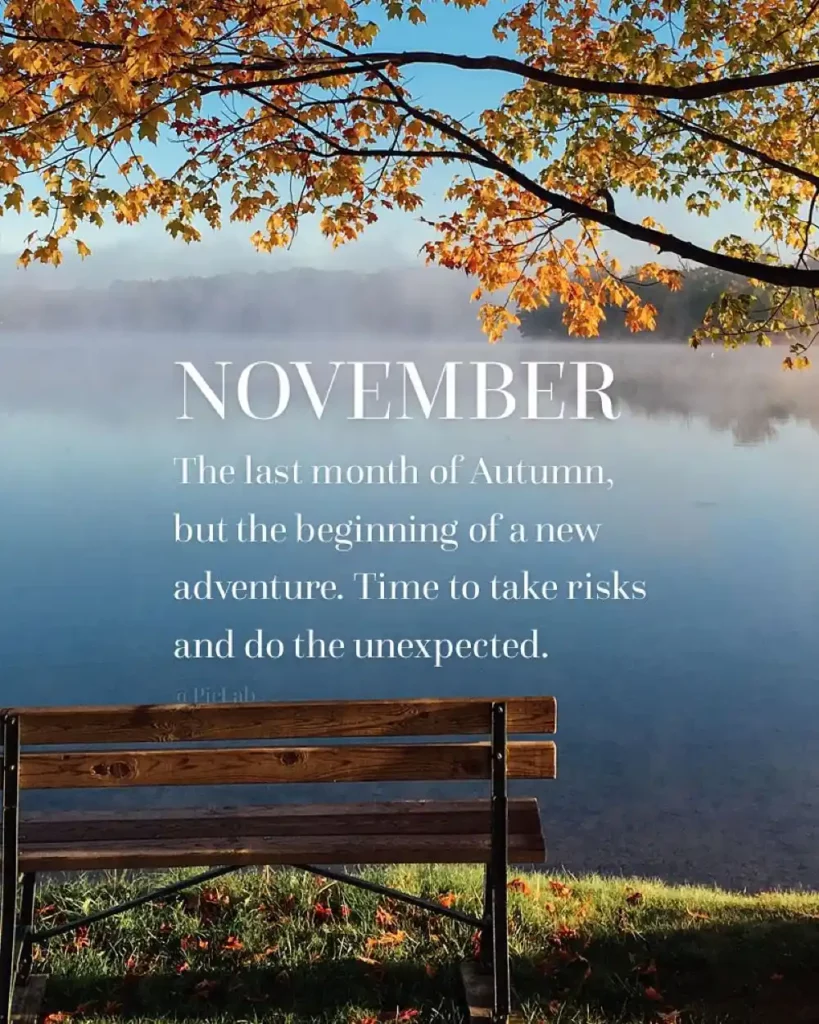 Hello November Hello November Quotes Images