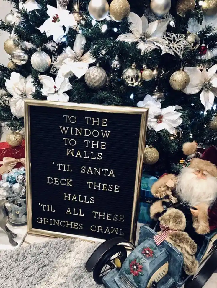 Christmas Letter Board Quotes