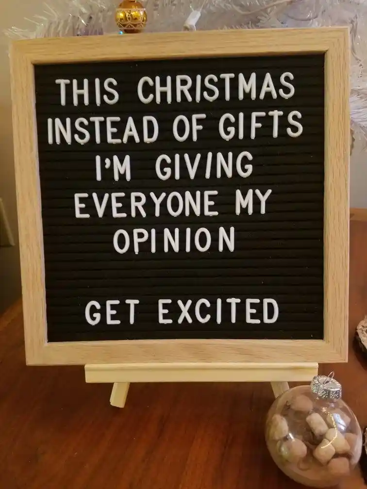 Christmas Letter Board Quotes