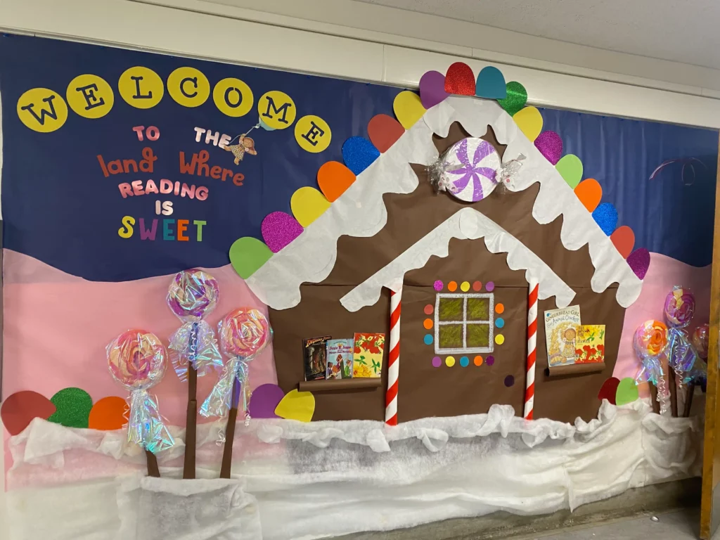 Gingerbread House Door Classroom