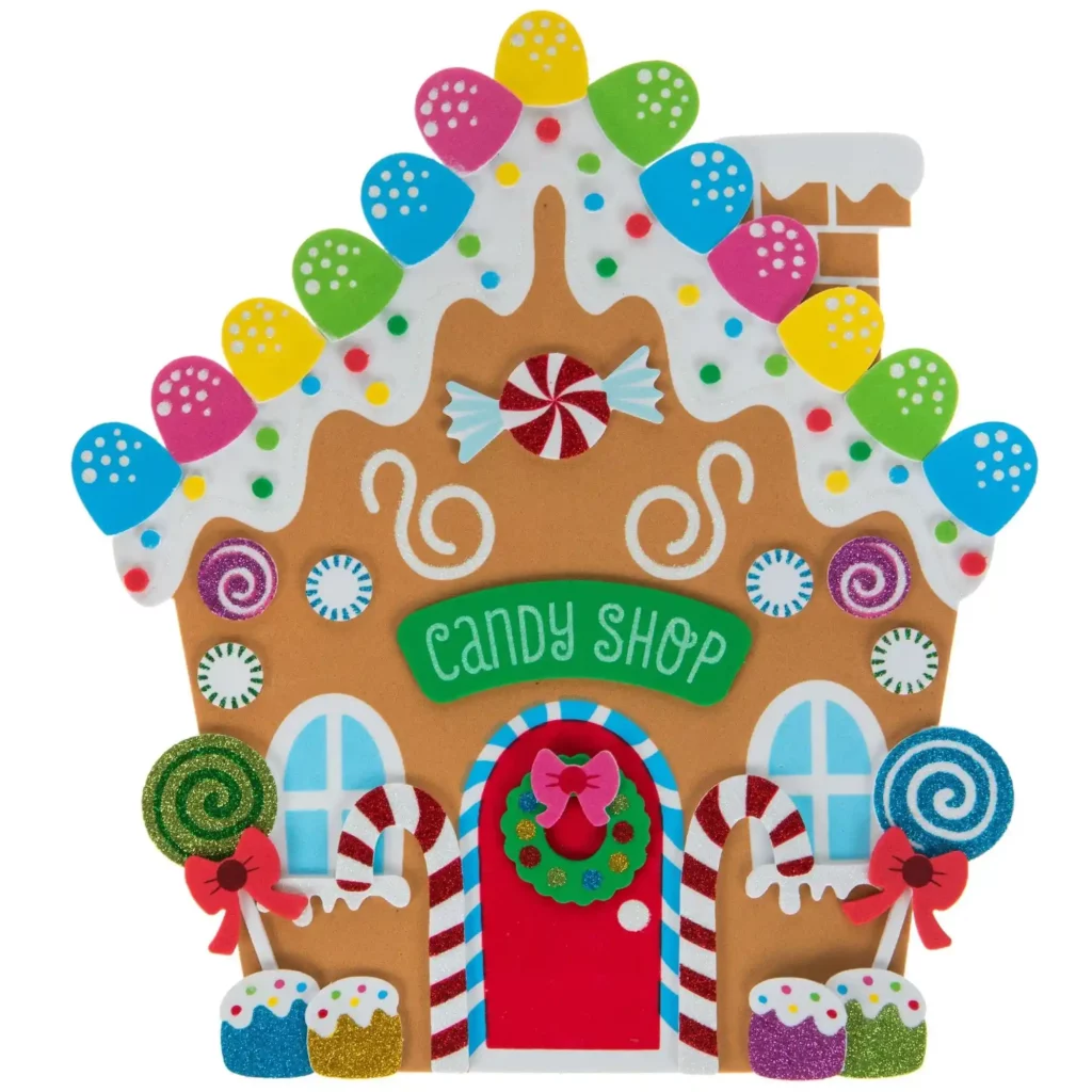 Gingerbread House Door Classroom