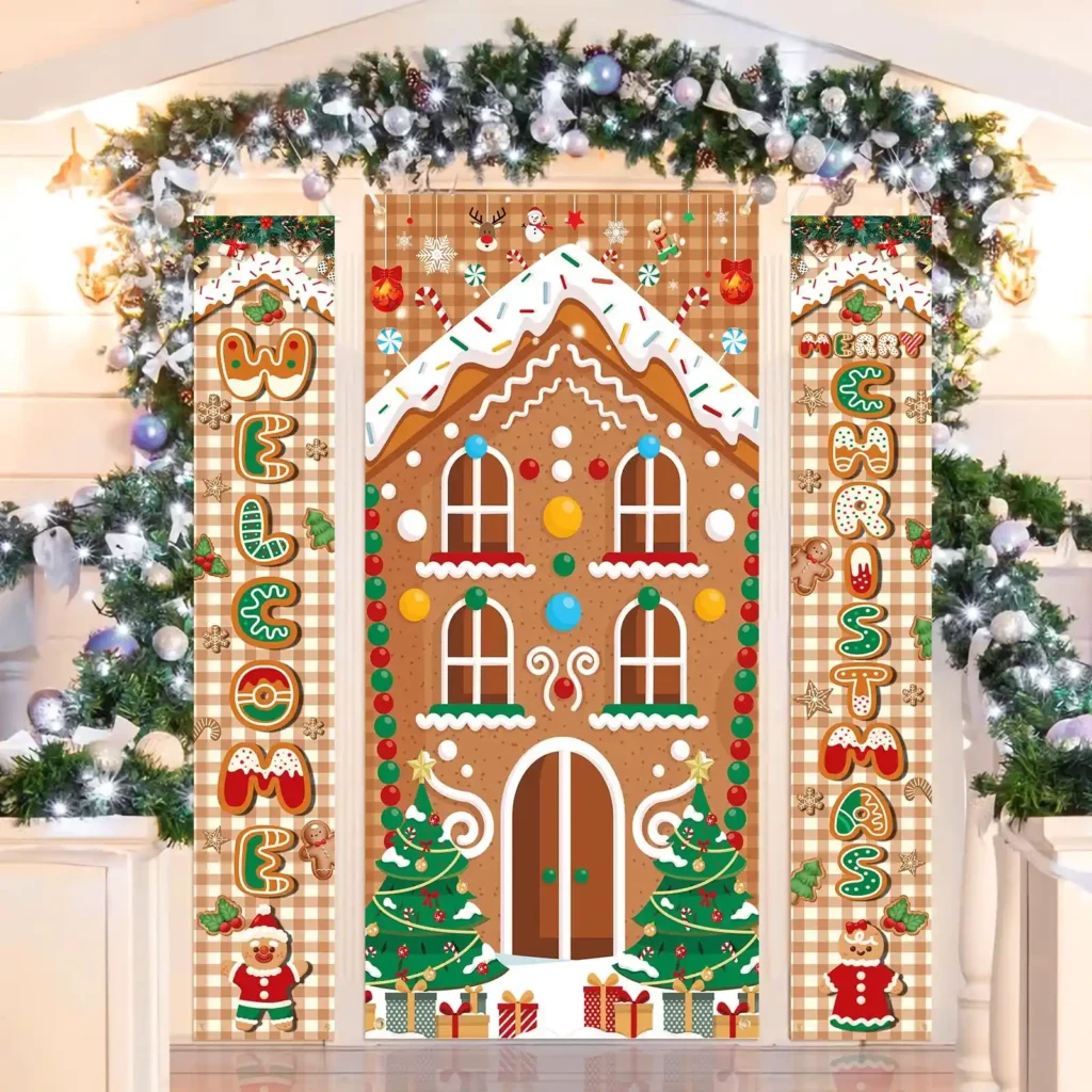 Gingerbread House Door Classroom